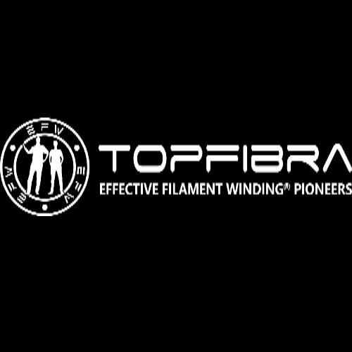 Logotip Topfibra – pionirji tehnologije Effective Filament Winding za GRP cevi